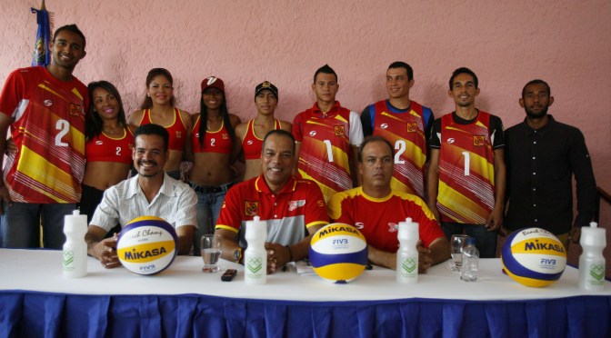 I Parada de la Liga de Voleibol de Playa en Anzoátegui