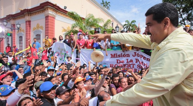 Es un tiempo para que ustedes salgan a defender la verdad de Venezuela